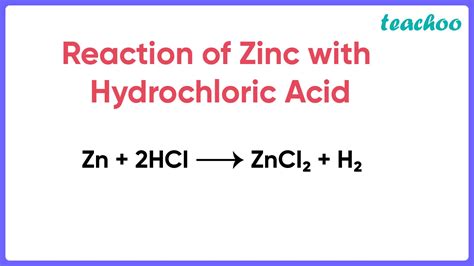 Assertion (A): When zinc is added to dilute hydrochloric acid, hydro