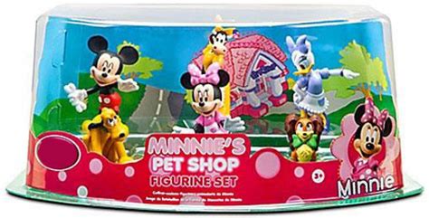 Disney Minnies Pet Shop Exclusive 6-Piece PVC Figure Play Set - ToyWiz