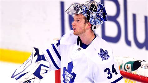 Manitoban James Reimer to start in goal tonight as Toronto Maple Leafs visit the Winnipeg Jets ...