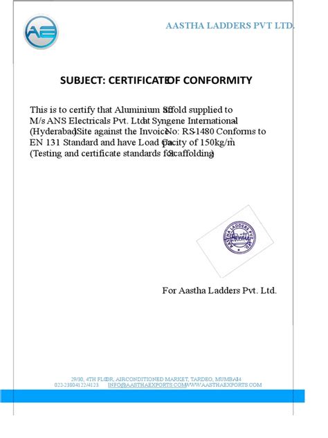 6.1 Competent Person Certificate | PDF