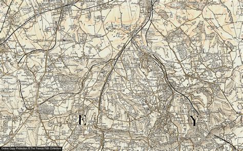 Historic Ordnance Survey Map of Coulsdon, 1897-1902