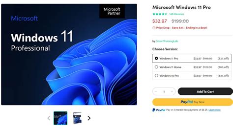 Windows 11 Pro is on sale for just $32.97 until Friday (83% off)