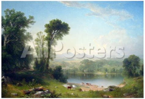 Asher Brown Durand Pastoral Landscape Art Print Poster Print at ...