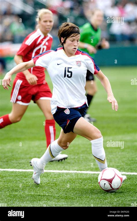 July 19, 2009: USA's Megan Rapinoe (#15) in action as the USA defeated ...