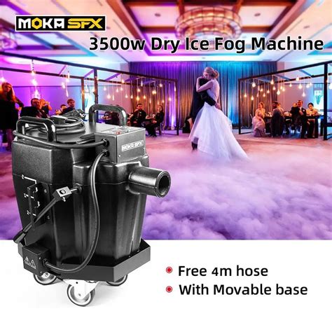 3500w Dry Ice Fog Machine Stage Effect Dry Ice Machine Low Lying Smoke Machine for Dj Party ...