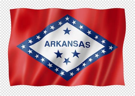 Premium PSD | Arkansas flag usa