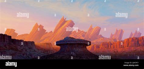 RADIATOR SPRINGS CANYON, CARS, 2006 Stock Photo - Alamy