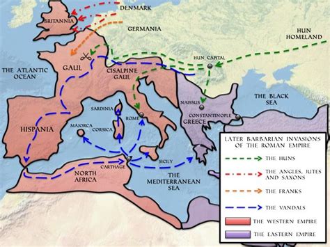 Barbarian Invasions of the Roman Empire Facts For Kids, Fun Facts, Age ...