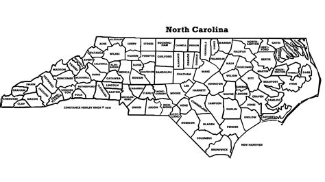 Maps of NC - North Carolina Ancestry