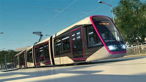 Inauguration for Alstom Citadis X05 Tram for Caen la Mer | Railway-News