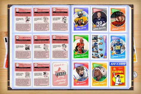 Custom Football Cards - Retro 60™ Series Starr Cards