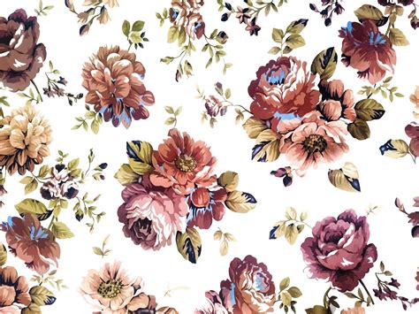 Vintage Floral Wallpapers - Top Free Vintage Floral Backgrounds ...