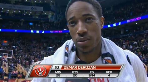 Video: DeMar DeRozan Interview after Philly Game - Raptors Republic