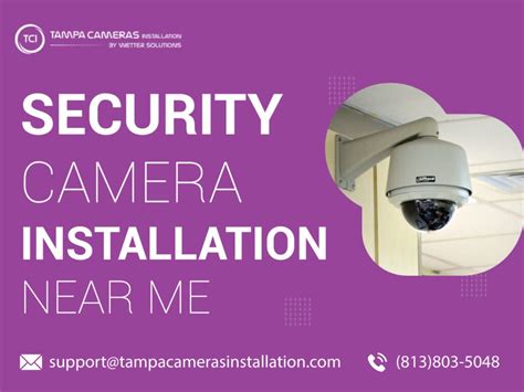 Security Cameras Installation Near Tampa