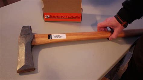 Hults Bruks Heavy Splitting Axe view by www bushcraftcanada com - YouTube