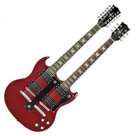 Guitarra Brooklyn Double Neck (Braço Duplo) Gear4music - Semi-novo na Gear4Music.com