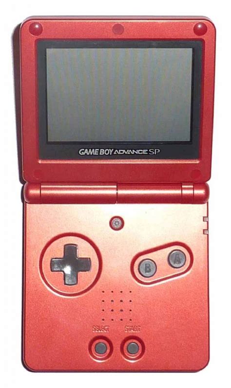 Buy Game Boy Advance SP Console (Flame Red) (AGS-001) Game Boy Advance ...