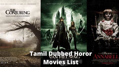 Best Tamil Dubbed Hollywood Horror Movies List, Hit Or Flop - Cinefry