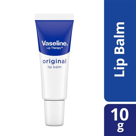 Vaseline Lip Therapy Lip Balm Original 10G – Beauty Bounty