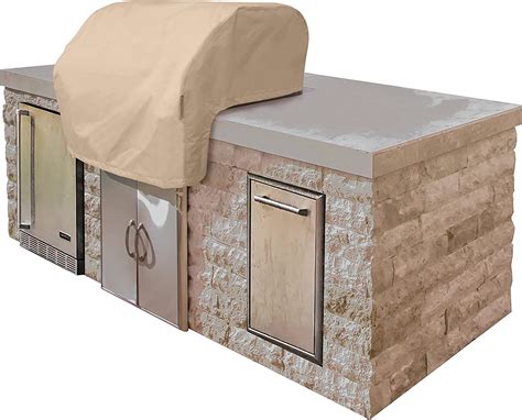 Amazon.com : Covermates Built–in Grill Cover - Heavy-Duty Polyester ...