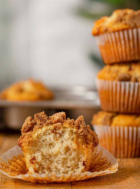 Cinnamon Streusel Muffin Recipe (Coffee Cake) - Dinner, then Dessert