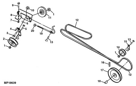 John Deere 345 Drive Belt Diagram