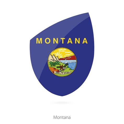 Flag of Montana. 17687518 Vector Art at Vecteezy