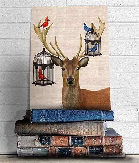 20 Best Deer Canvas Wall Art | Wall Art Ideas