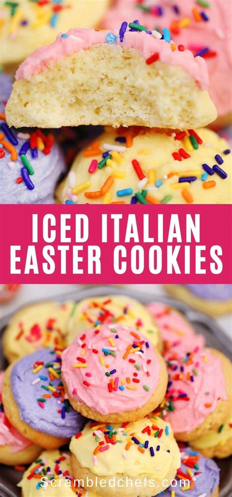 Soft Italian Easter Cookies Recipe - Scrambled Chefs