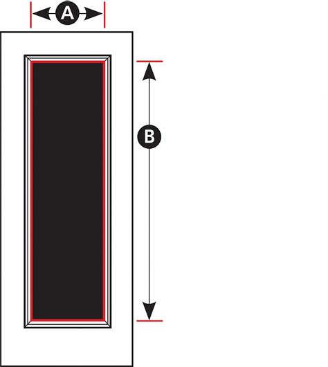 ODL Add-on Blinds for Doors - full lights measuring diagram Blinds For ...