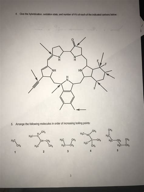 Draw the line bond formula of the following: Please help with these... | Course Hero