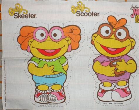 Baby Skeeter and Baby Scooter Sesame Street Muppets, Childhood Memories ...