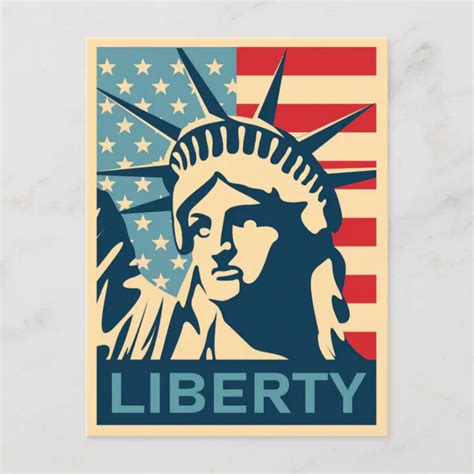 Statue of Liberty Vintage New York City Postcard | Zazzle