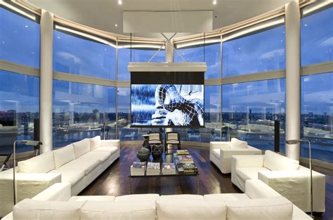 Stunning Penthouse by River Thames in London | Luxury homes, Luxury penthouse, House design