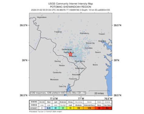 January 2024 Maryland Earthquake | Deep Creek Times