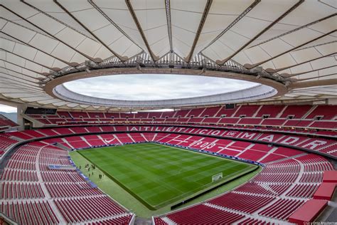 Un nouveau reportage photo pour le stade de l?Atletico de Madrid | Floornature