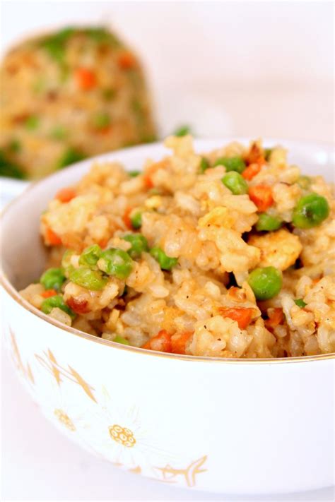 Easy Egg Fried Rice With Vegetables, Perfect As Side Or Main Dish