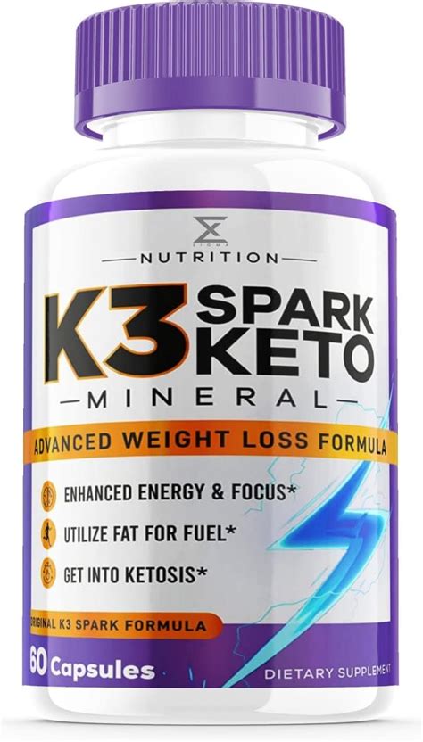 K3 Spark Mineral, K3 Spark Mineral Pills (60 Capsules) : Amazon.ca: Health & Personal Care