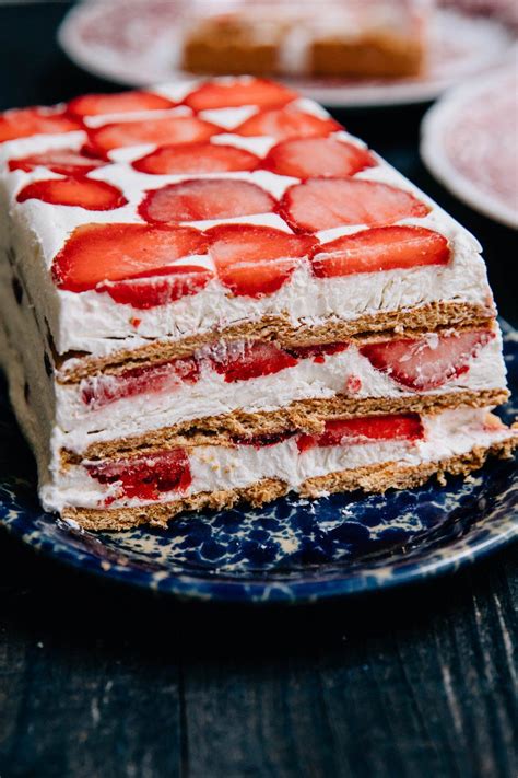 Strawberry Icebox Cake | Well and Full