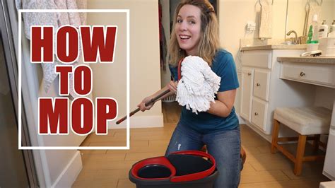 How to Mop (Tips for Mopping the Floor) - YouTube