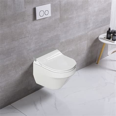 High End Bidet Toilets Bathroom Sanitary Ware Gold Wall Hung Toilet Images & Photos