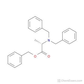 Benzyl 2-(dibenzylamino)propanoate Structure - C24H25NO2 | Mol-Instincts