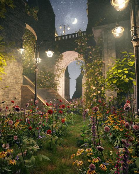 Exploring the Castle Gardens : r/ImaginaryPathways