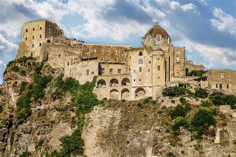 Sunset on Aragonese castle Photograph by Vivida Photo PC - Fine Art America