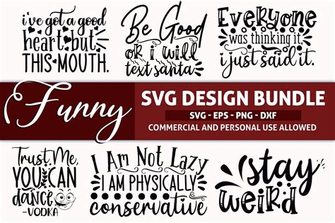 Funny Svg Bundle,Funny Quotes Svg,Sayings Svg,Svg files for cricut By Regulrcrative | TheHungryJPEG