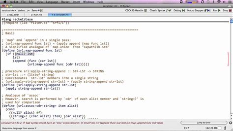 DrRacket 01.6 -- Keyboard Editing 2 - YouTube