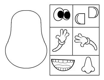 Mr Potato Head Body Parts Printables Free | Reviewmotors.co