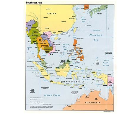 East Asia And Southeast Asia Map - Osiris New Dawn Map