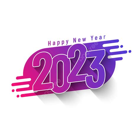 New Year 2023 Vector Hd PNG Images, Happy New Year 2023, 2023 Clipart ...