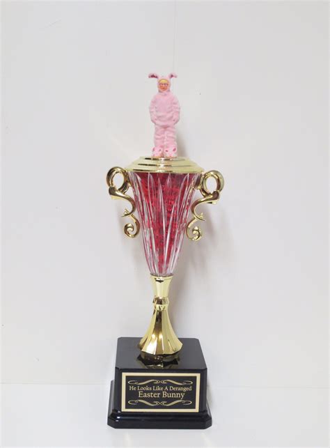 Ugly ugliest sweater trophy fuzzy pajamas funny trophy holiday party ...